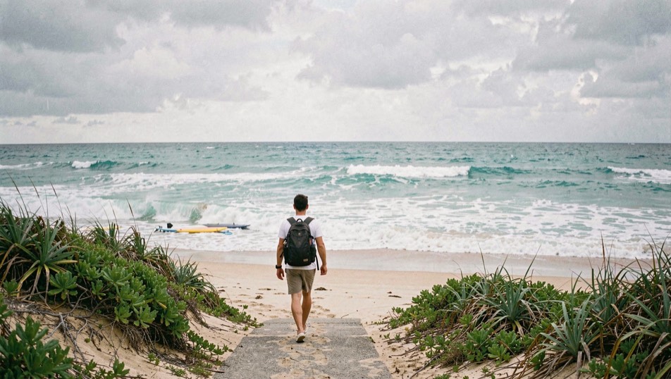 Plan a Barbados surf trip around wind and swell: professional view of seasonal pattern, context showing morning session, with attention to backup beach